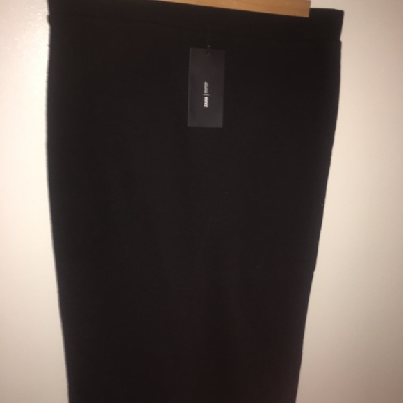 ZARA Long Black Pencil Skirt - Picture 3 of 3